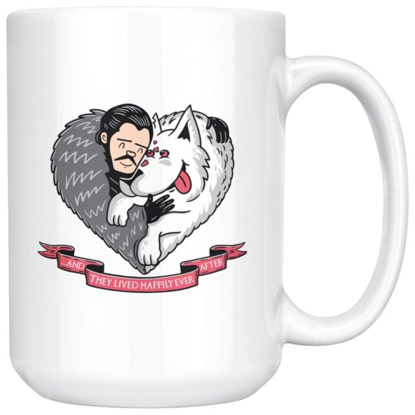 Jon And Ghost Forever! Coffee Mug Apparel