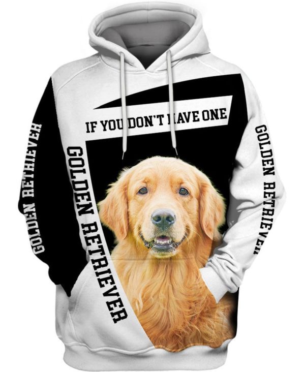 Golden Retriever 3D Shirt Apparel