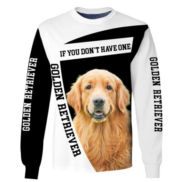 Golden Retriever 3D Shirt Apparel