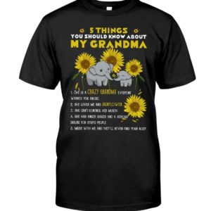 5 Things You Should Know About My Grandma Shirt Apparel