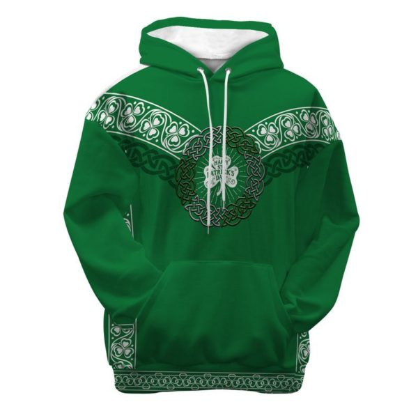 Happy St. Patrick's Day 3D Hoodie All Over Print Apparel