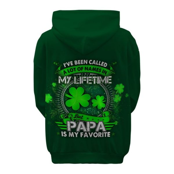 Happy St.Patrick's Day Gift For Irish Papa 3D Hoodie Apparel