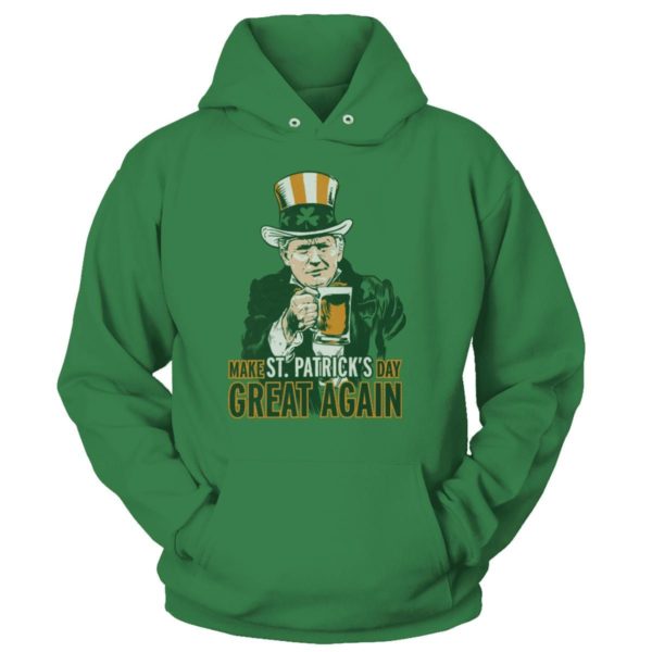 Donal Trump Make Saint Patrick's Day Great Again Irish Shirt Apparel