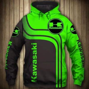 3D Printed Unisex Kawasaki Hoodie Apparel