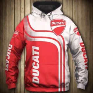 3D Printed Unisex Ducati Hoodie Apparel