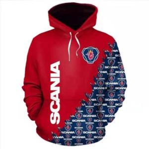 3D Printed Unisex Scania Hoodie Apparel