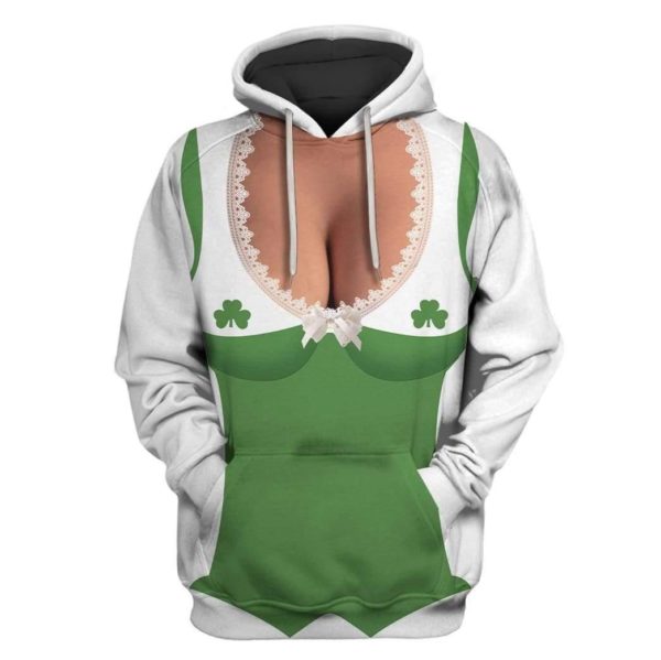 Irish Custom Funny Women Custom 3D Shirt Apparel