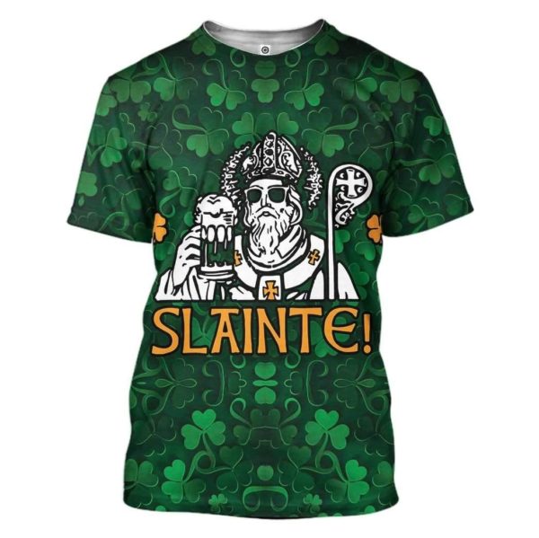 St. Patrick's Day Slainte 3D Shirt Apparel