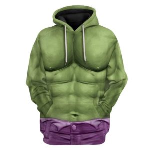 Hulk Cosplay Incredible 3D All Over Print Shirt Apparel