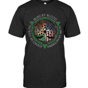 Irish By Blood Trees Of Life Shirt Apparel