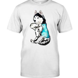 HuskyI Love Mom Shirt Apparel