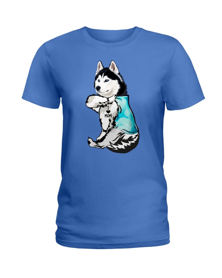 Husky I Love Mom Shirt Apparel Husky I Love Mom Shirt Apparel