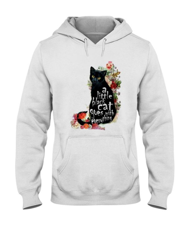 A Little Black Cat Goes With Everything Shirt Apparel