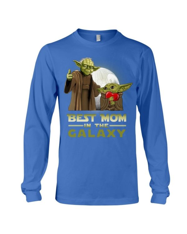 Star Wars Yoda Baby Yoda Best Mom In The Galaxy Shirt Apparel