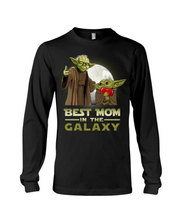 Star Wars Yoda Baby Yoda Best Mom In The Galaxy Shirt Apparel