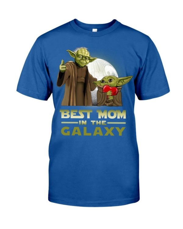 Star Wars Yoda Baby Yoda Best Mom In The Galaxy Shirt Apparel