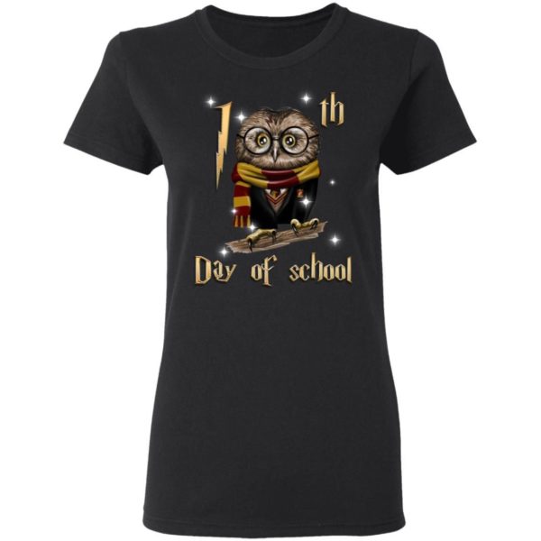 Harry Potter Hedwig 100th day of school shirt Apparel
