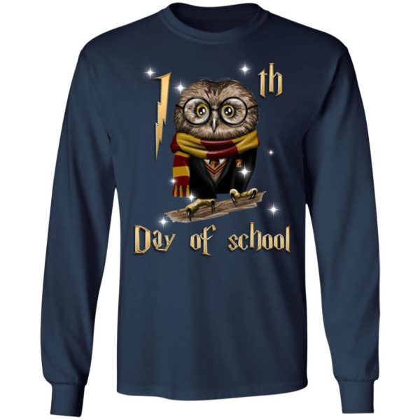 Harry Potter Hedwig 100th day of school shirt Apparel