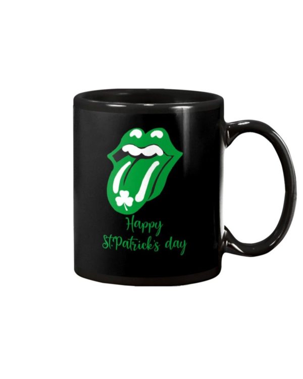 Rolling Stones Happy St.Patrick's Day Coffee Mug Apparel