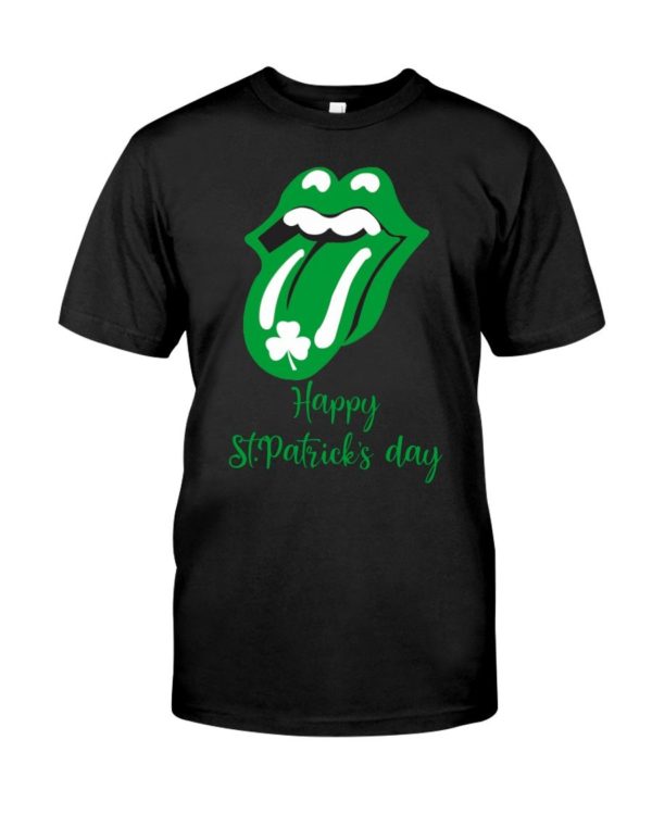 Rolling Stones Happy St.Patrick's Day Irish Shirt Apparel