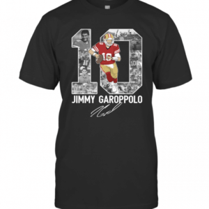 Sans Fransisco 49ers Jimmy Garoppolo The Goat Signature Shirt Apparel