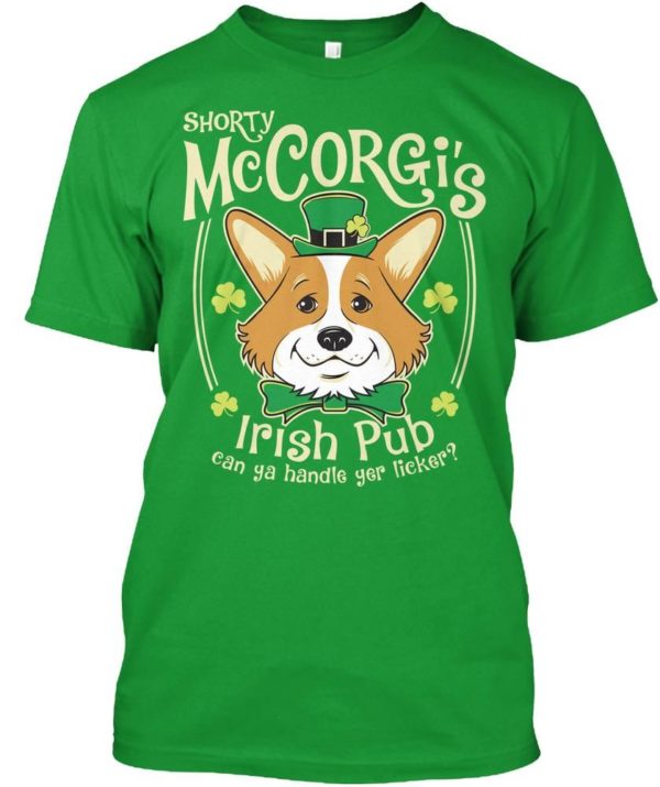 Corgi St Patrick's Day Irish Pub Shirt Apparel