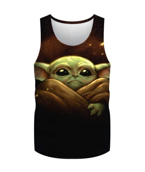 Baby Yoda Star Wars 3D Print Shirt Hoodie Apparel