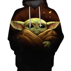 Baby Yoda Star Wars 3D Print Shirt Hoodie Apparel