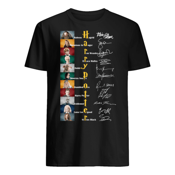 Harry Potter Character Signature Shirt Apparel