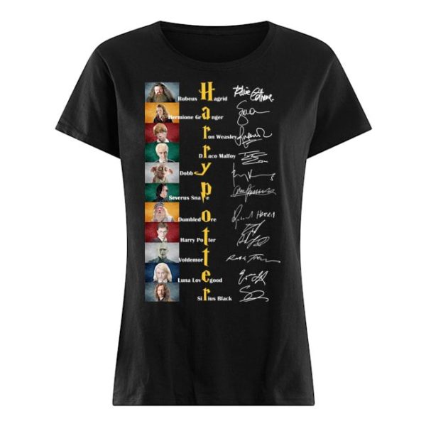 Harry Potter Character Signature Shirt Apparel