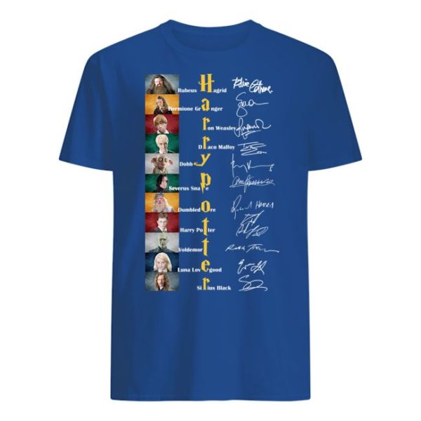 Harry Potter Character Signature Shirt Apparel