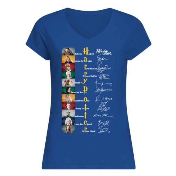 Harry Potter Character Signature Shirt Apparel