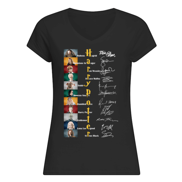 Harry Potter Character Signature Shirt Apparel