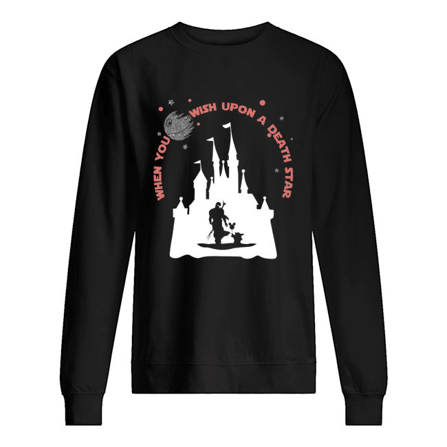 When You Wish Upon A Death Star Star Wars vs Disney Mashup Shirt Apparel When You Wish Upon A Death Star Star Wars vs Disney Mashup Shirt Apparel