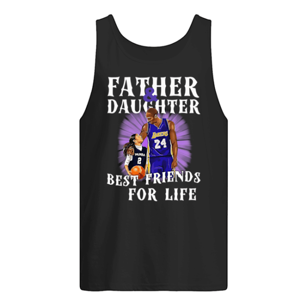 Kobe Bryant Father And Daughter Best Friends For Life Shirt Apparel