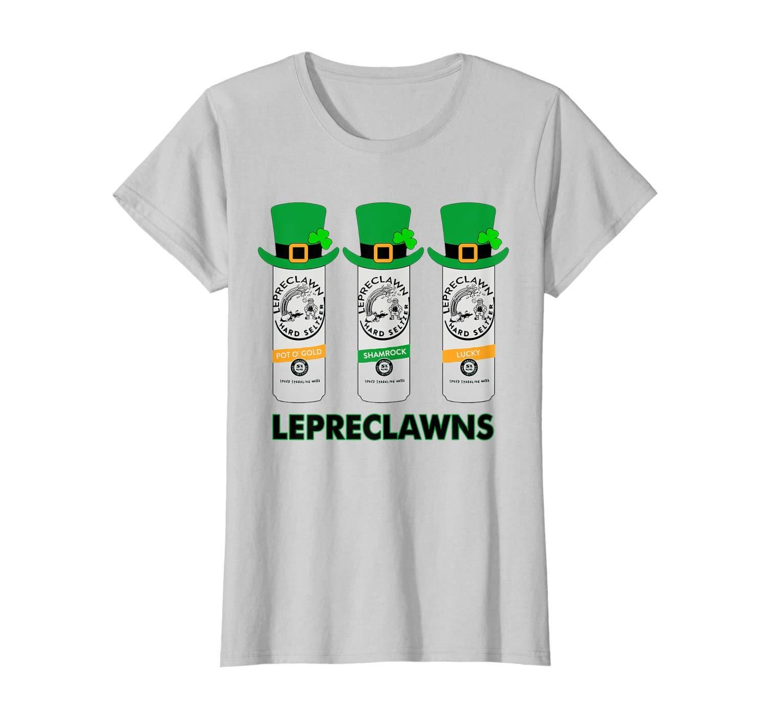 Lepreclawns Lucky Shamrock Drinking St Patrick's Day Claw Shirt Apparel Lepreclawns Lucky Shamrock Drinking St Patrick's Day Claw Shirt Apparel