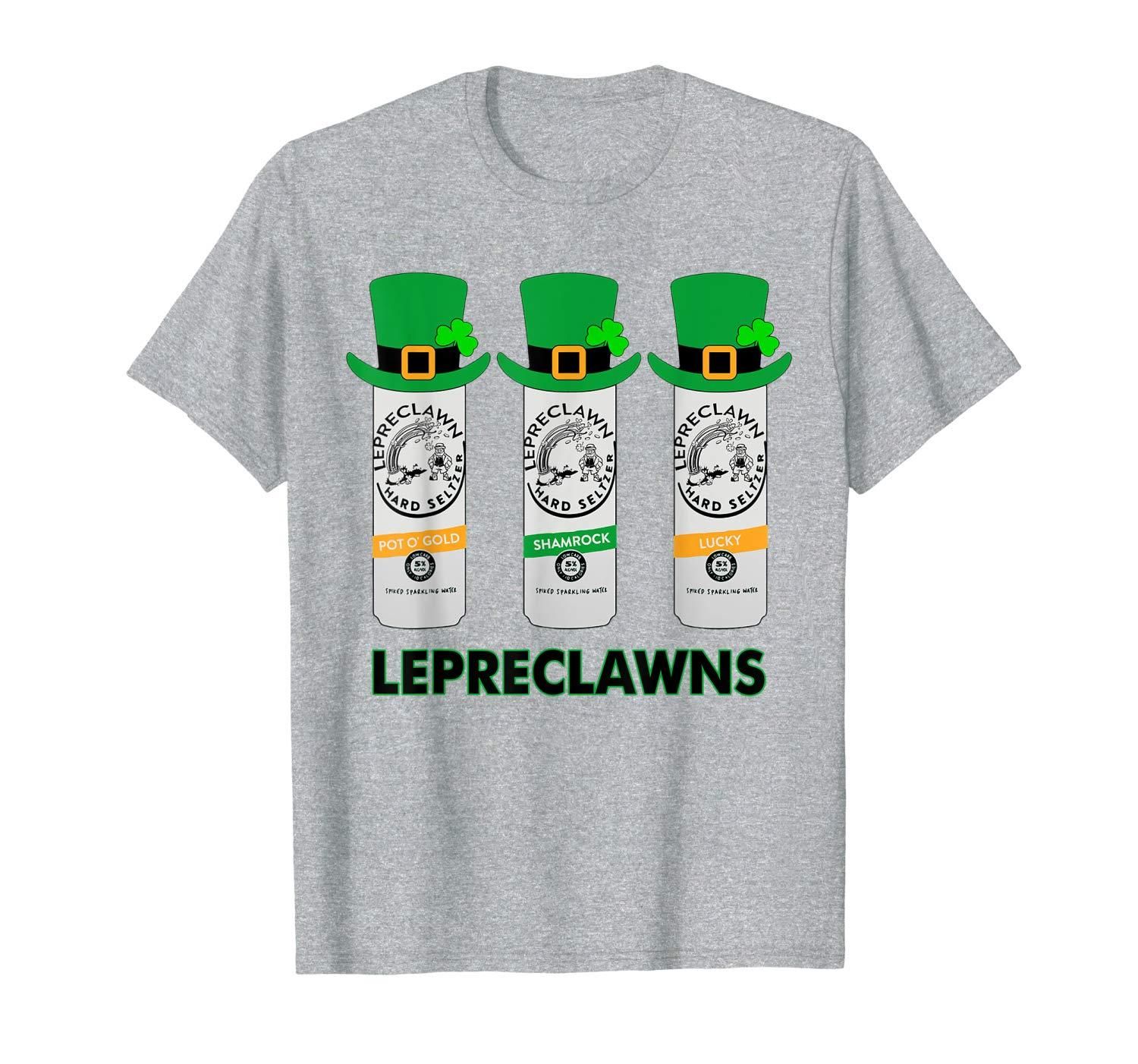 Lepreclawns Lucky Shamrock Drinking St Patrick's Day Claw Shirt Apparel Lepreclawns Lucky Shamrock Drinking St Patrick's Day Claw Shirt Apparel