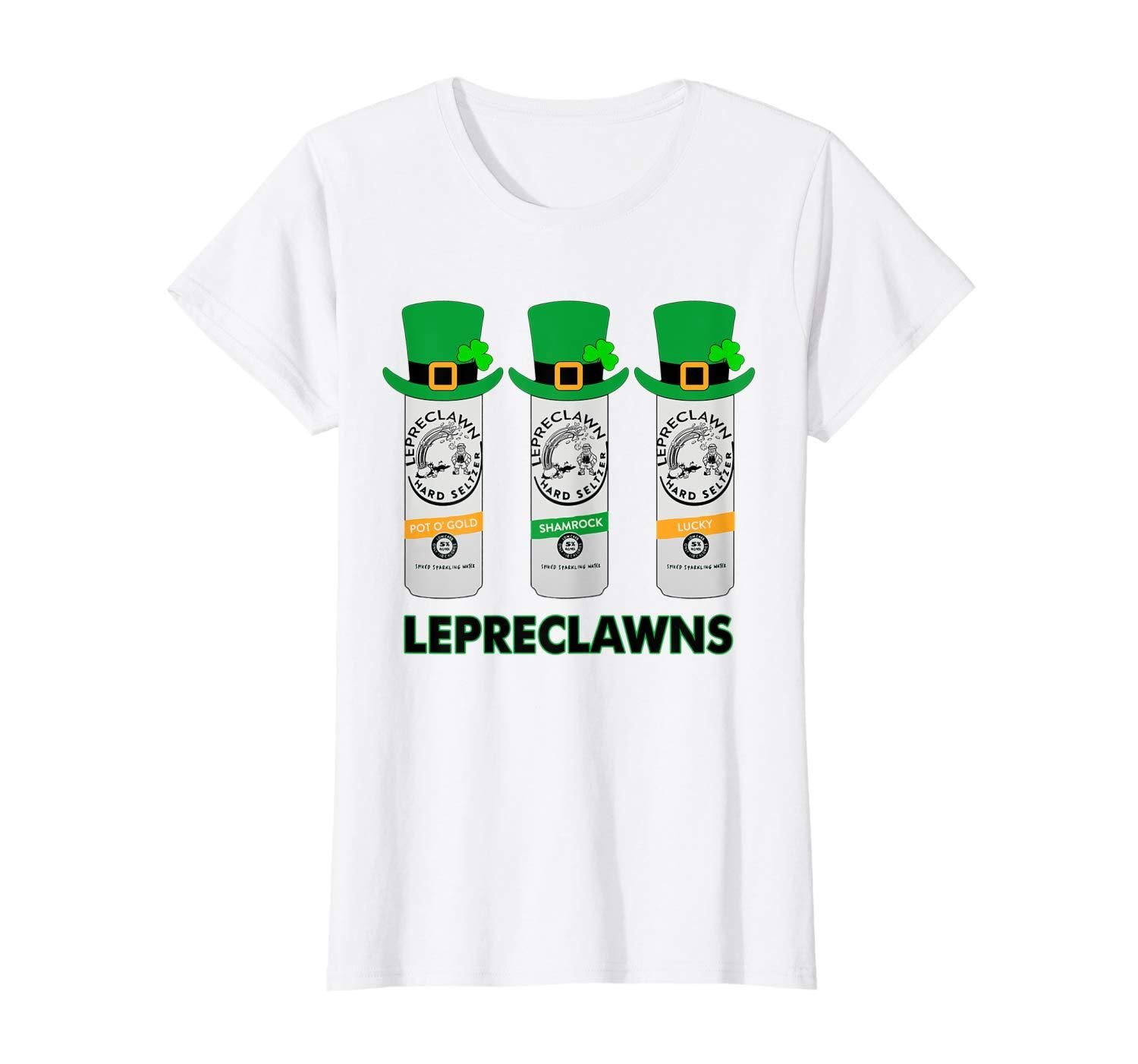 Lepreclawns Lucky Shamrock Drinking St Patrick's Day Claw Shirt Apparel Lepreclawns Lucky Shamrock Drinking St Patrick's Day Claw Shirt Apparel