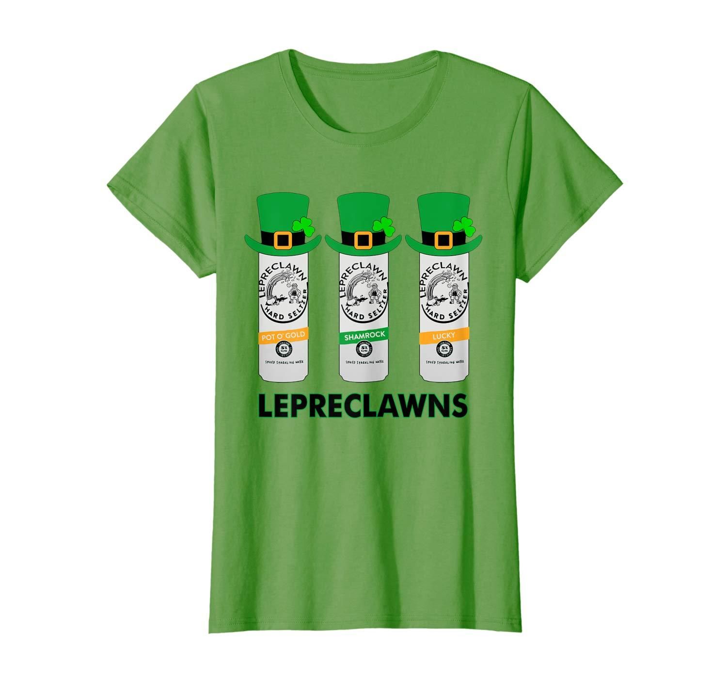 Lepreclawns Lucky Shamrock Drinking St Patrick's Day Claw Shirt Apparel Lepreclawns Lucky Shamrock Drinking St Patrick's Day Claw Shirt Apparel