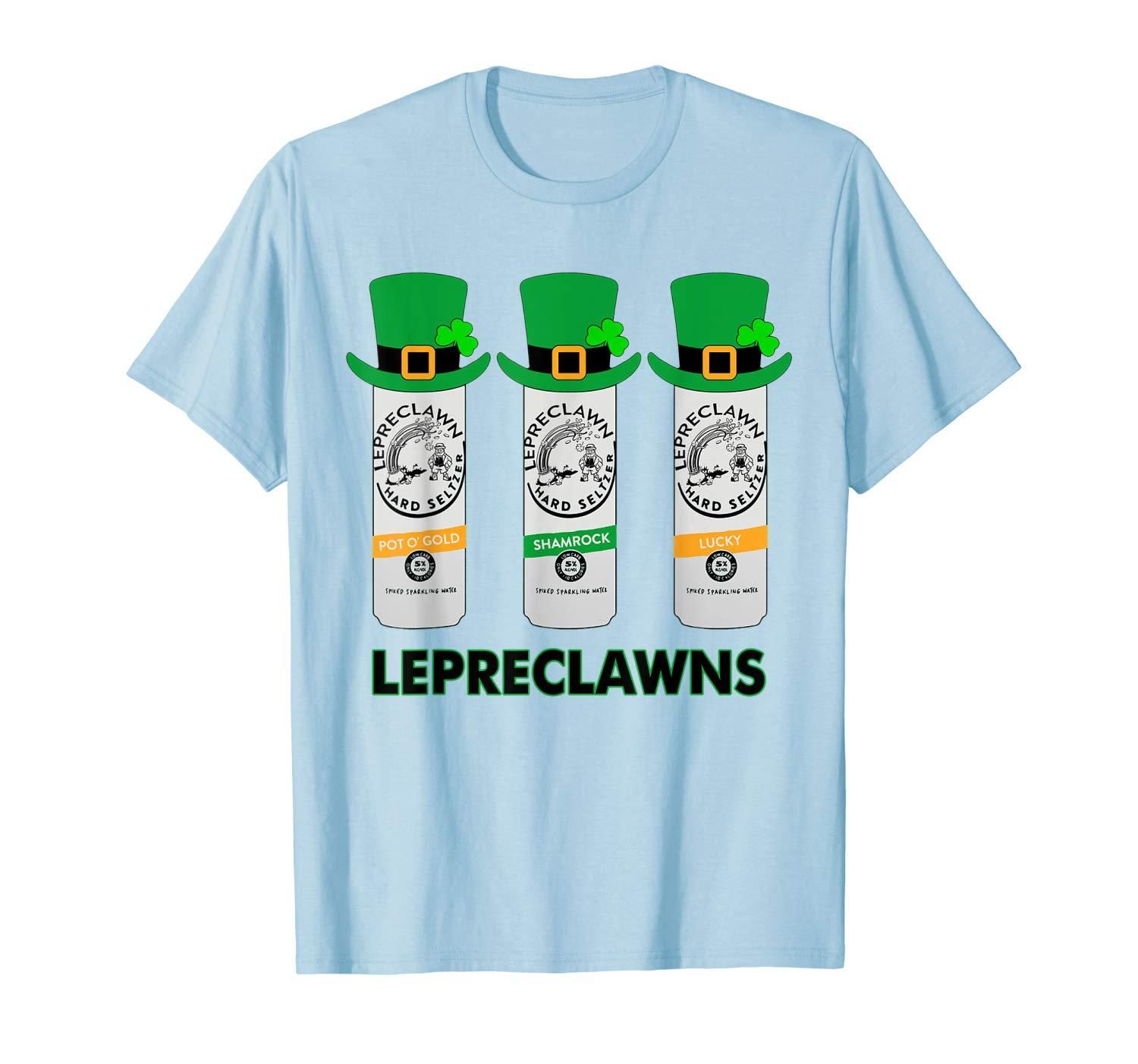 Lepreclawns Lucky Shamrock Drinking St Patrick's Day Claw Shirt Apparel Lepreclawns Lucky Shamrock Drinking St Patrick's Day Claw Shirt Apparel