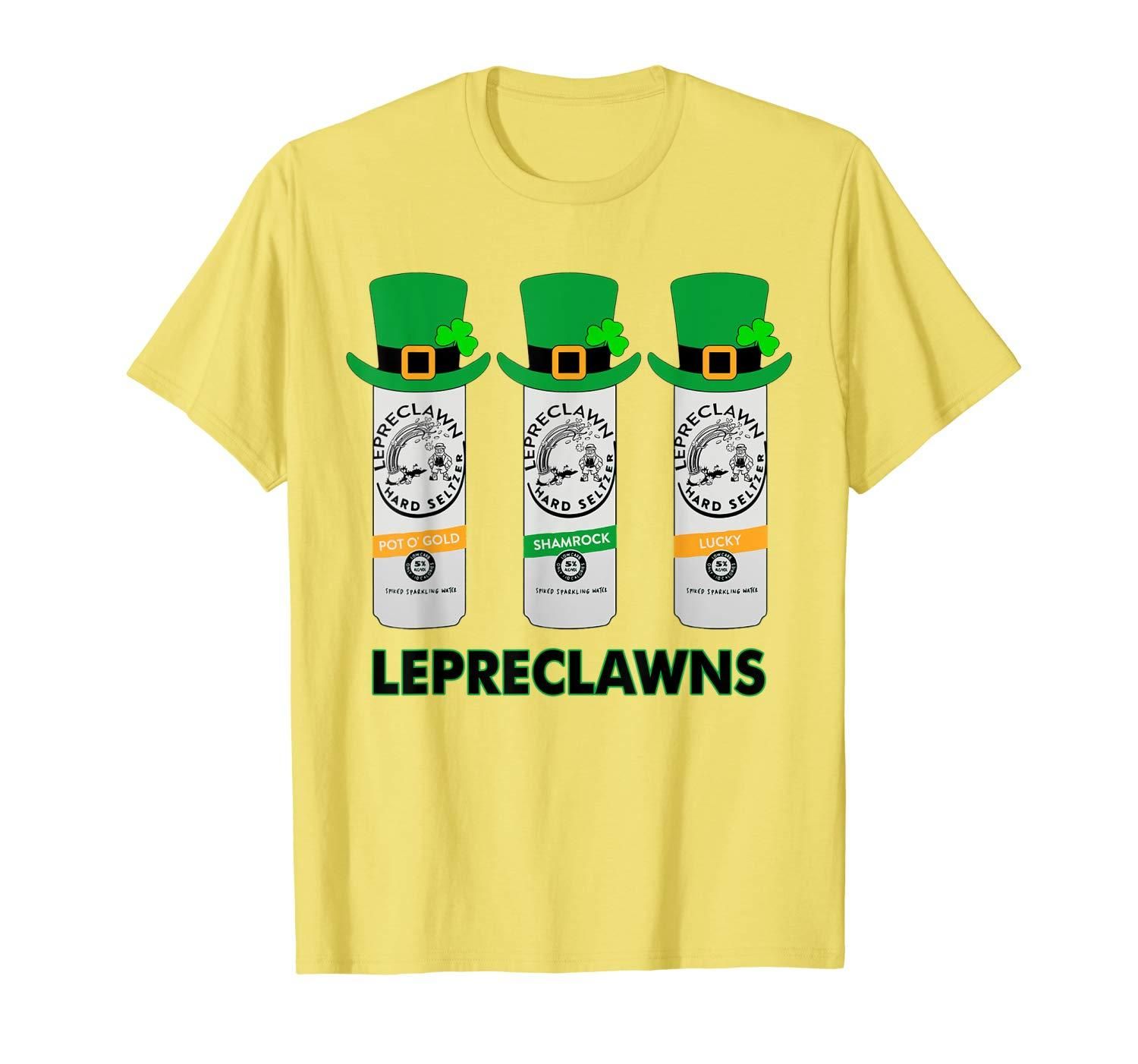 Lepreclawns Lucky Shamrock Drinking St Patrick's Day Claw Shirt Apparel Lepreclawns Lucky Shamrock Drinking St Patrick's Day Claw Shirt Apparel
