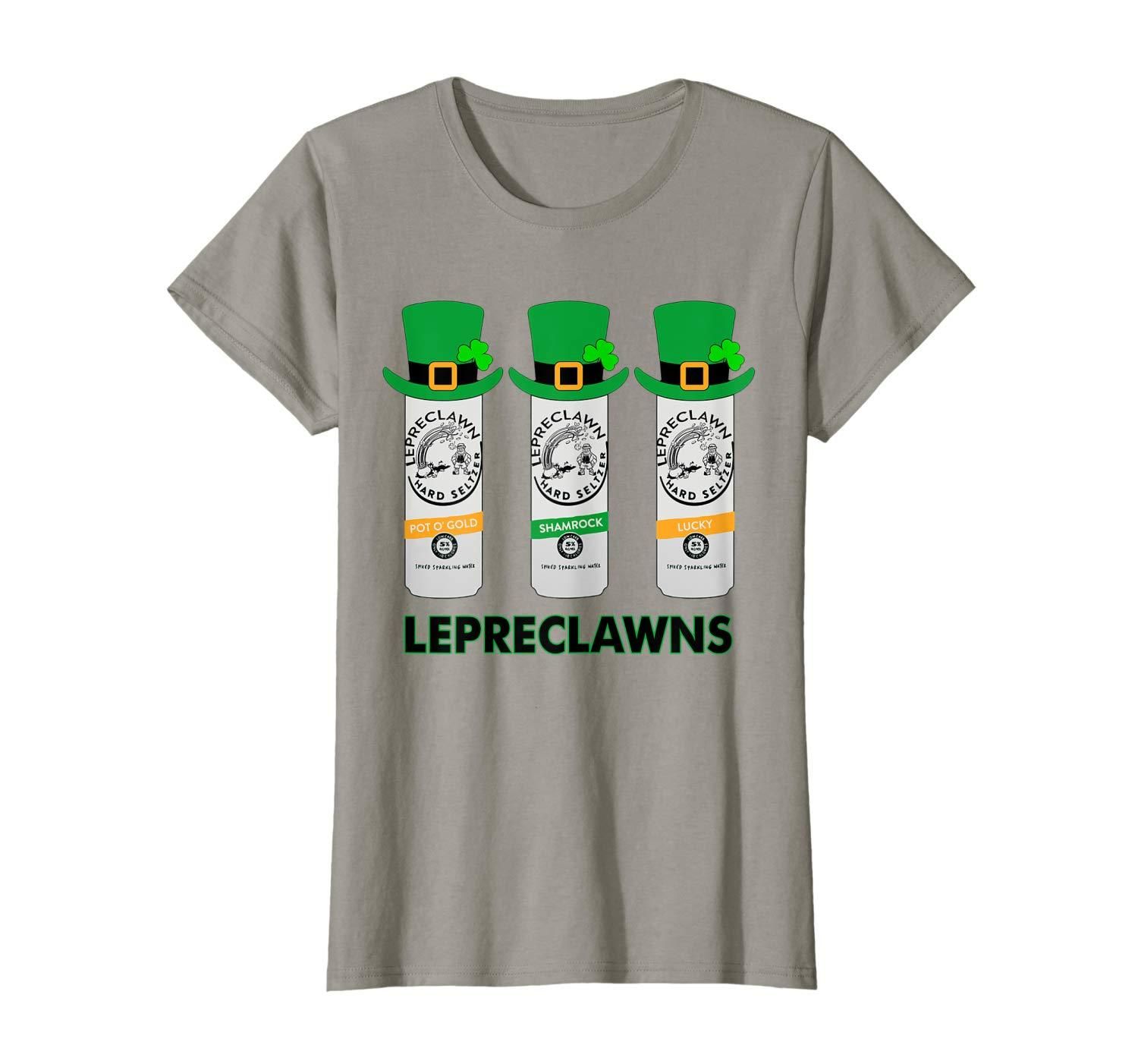 Lepreclawns Lucky Shamrock Drinking St Patrick's Day Claw Shirt Apparel Lepreclawns Lucky Shamrock Drinking St Patrick's Day Claw Shirt Apparel