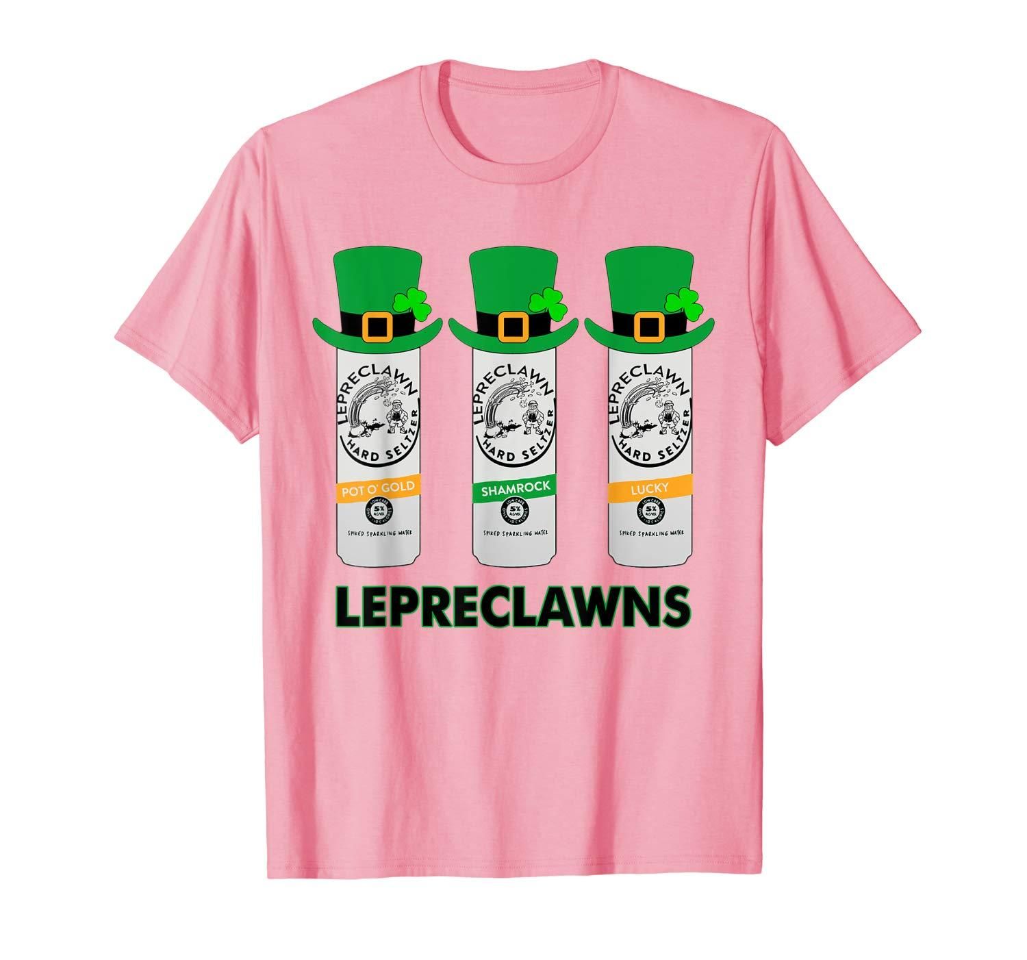 Lepreclawns Lucky Shamrock Drinking St Patrick's Day Claw Shirt Apparel Lepreclawns Lucky Shamrock Drinking St Patrick's Day Claw Shirt Apparel