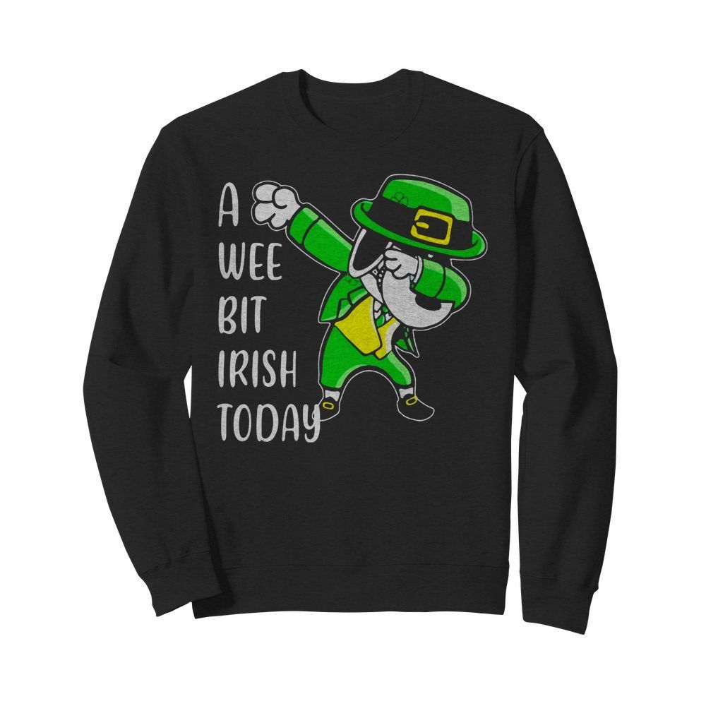 Snoopy Dabbing A Wee Bit Irish Today Shirt Apparel Snoopy Dabbing A Wee Bit Irish Today Shirt Apparel
