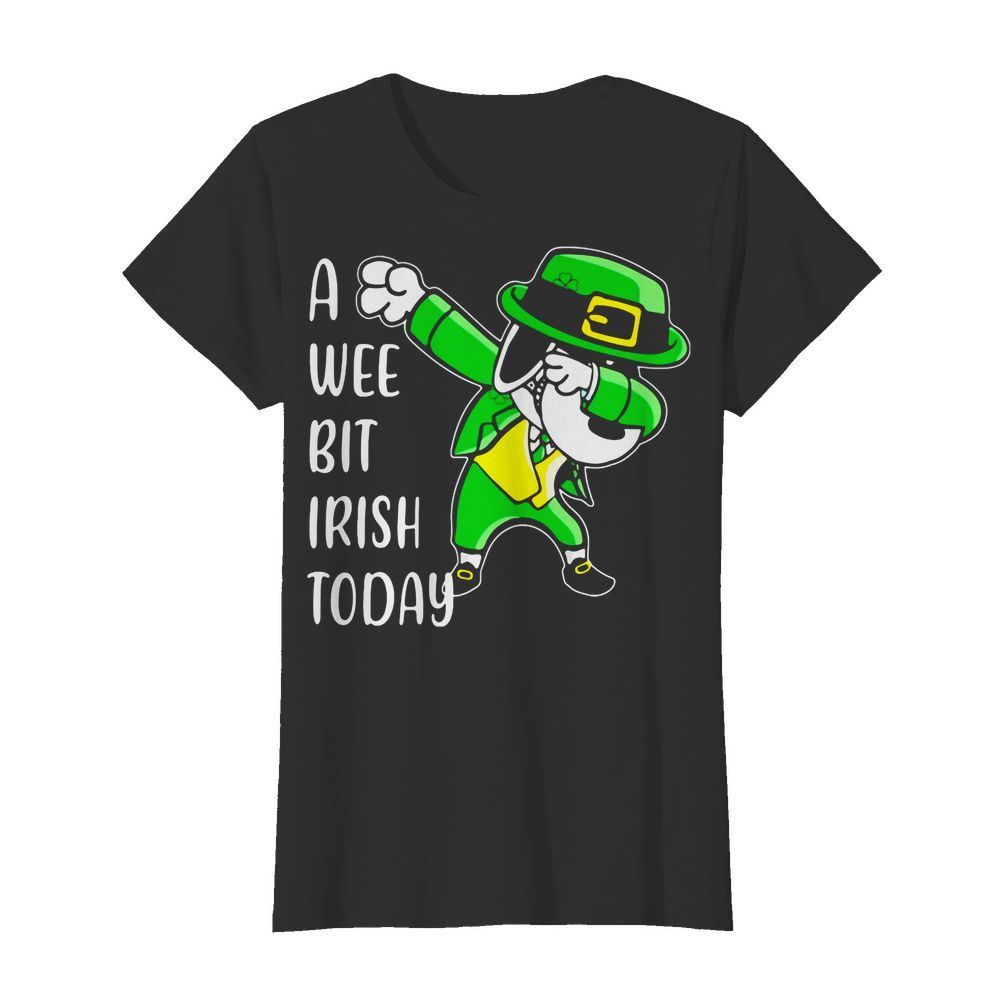 Snoopy Dabbing A Wee Bit Irish Today Shirt Apparel Snoopy Dabbing A Wee Bit Irish Today Shirt Apparel