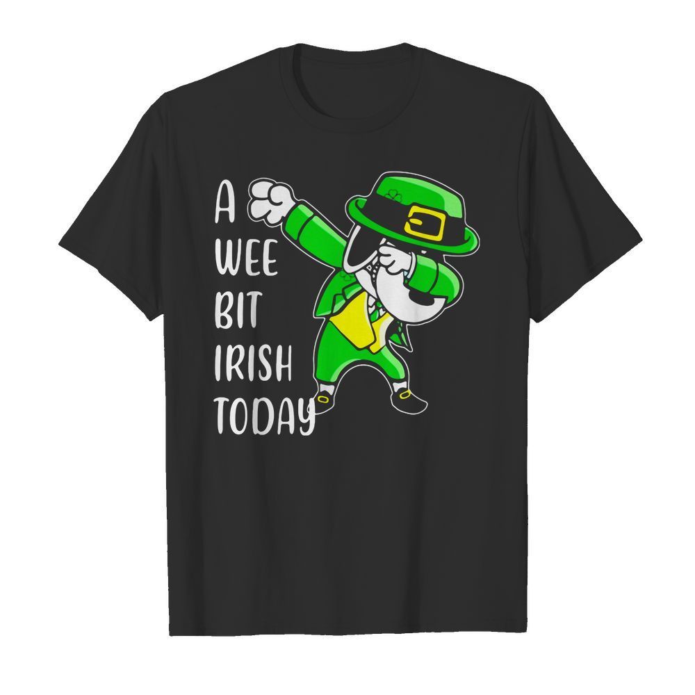 Snoopy Dabbing A Wee Bit Irish Today Shirt Apparel Snoopy Dabbing A Wee Bit Irish Today Shirt Apparel