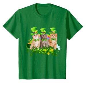 Three Cat Leprechaun Shamrock St. Patricks Day Meowy Shirt Uncategorized