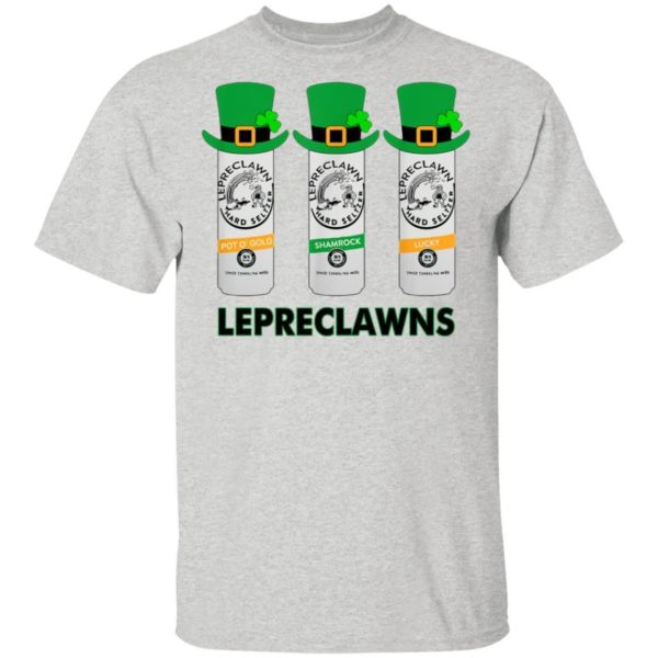 Lepreclawns Pot O’ Gold Shamrock Lucky St Patrick’s Day Claw Shirt Apparel