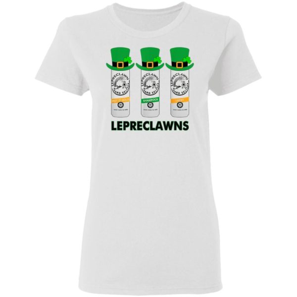 Lepreclawns Pot O’ Gold Shamrock Lucky St Patrick’s Day Claw Shirt Apparel