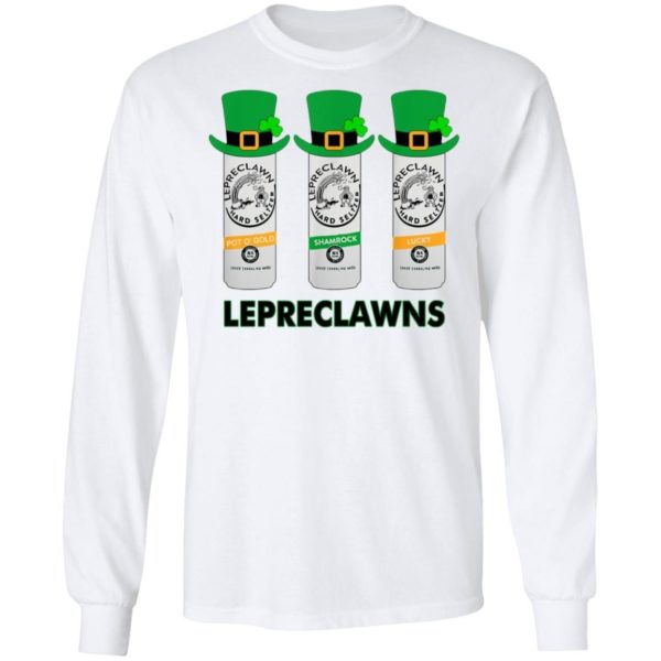 Lepreclawns Pot O’ Gold Shamrock Lucky St Patrick’s Day Claw Shirt Apparel